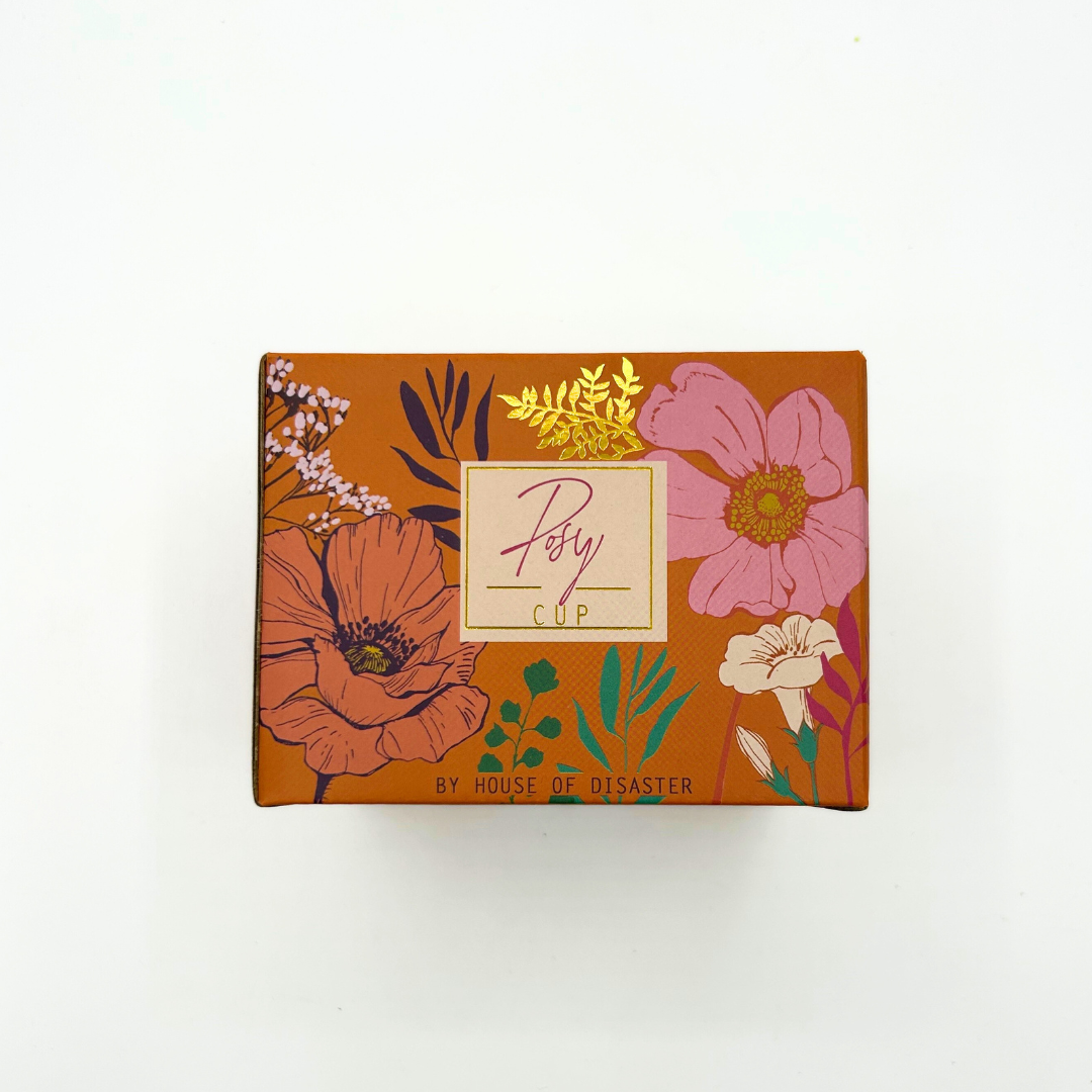 Posy Orange Cup