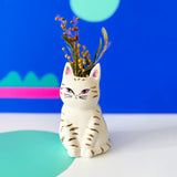 Catnip Cat Vase