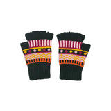 Dog House Fair Isle Fingerless Gloves