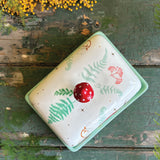 Forage Cream Butter Dish