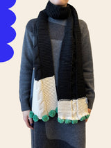Loop Black Scarf