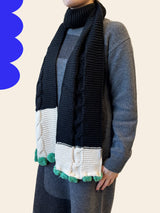 Loop Black Scarf