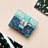 Moomin Lotus Fold Over Card Holder
