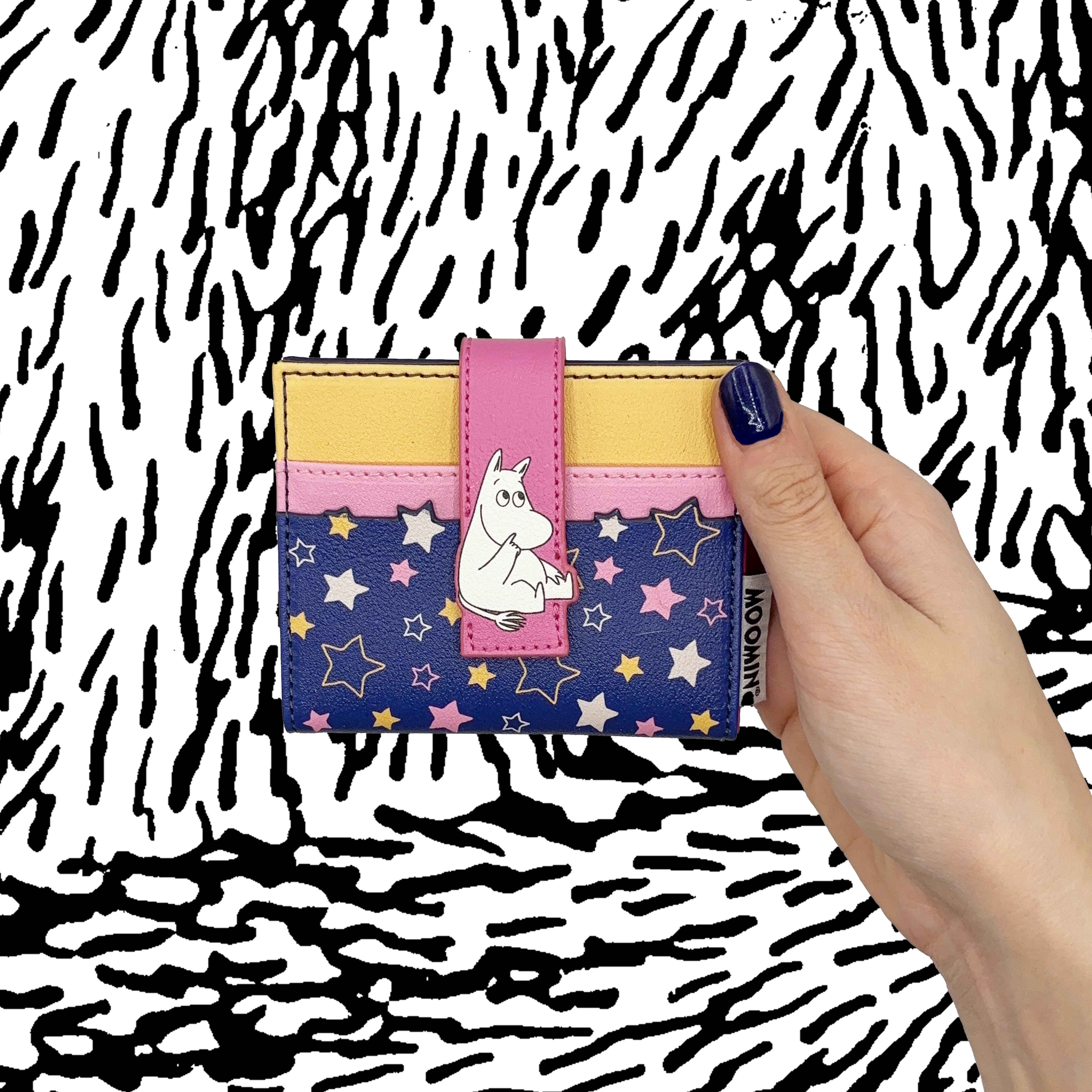 Moomin Star Fold Over Card Holder