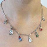 Moomin Family Charm Necklace