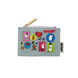 Moomin Denim Zip Purse