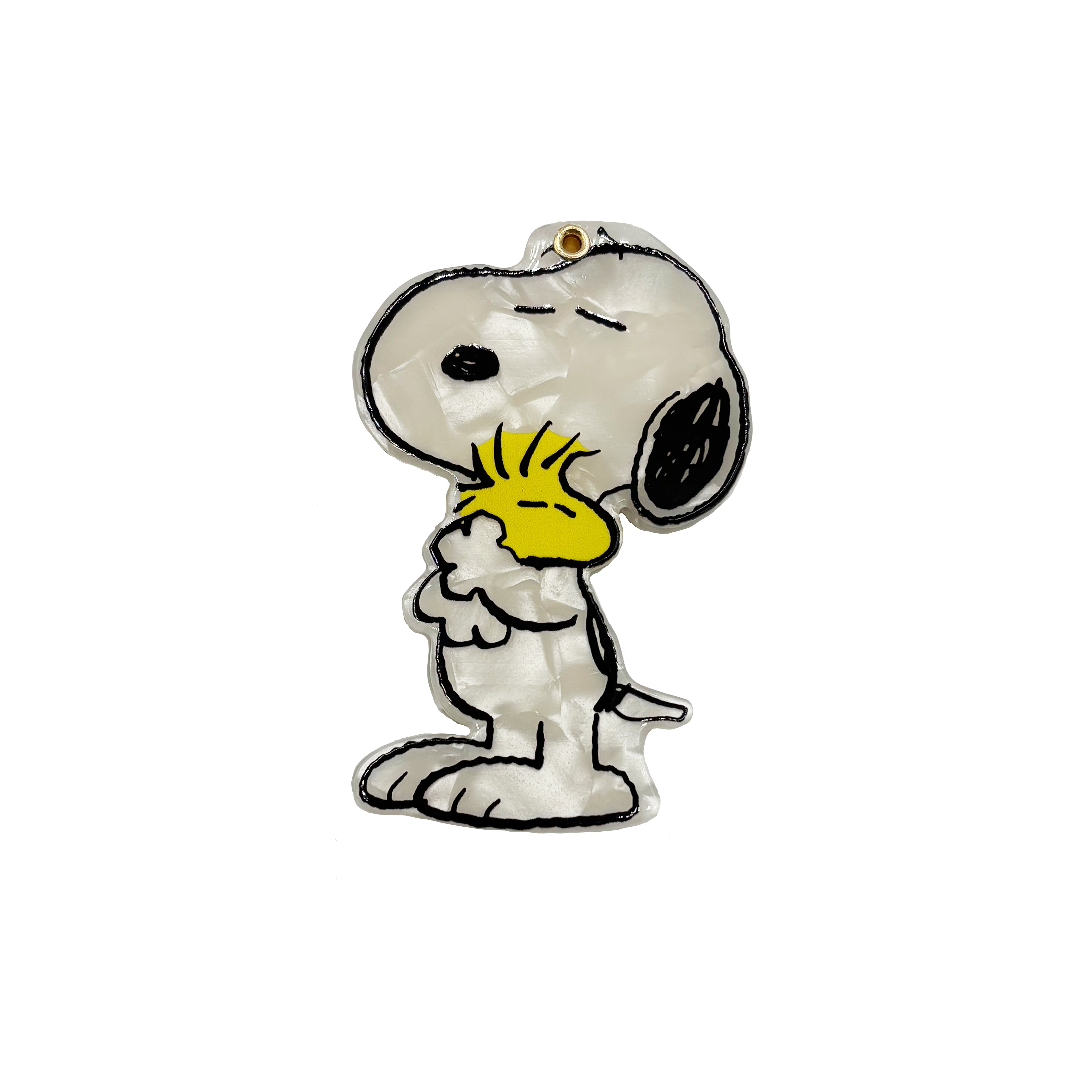 Peanuts Hugging Woodstock Compact Mirror