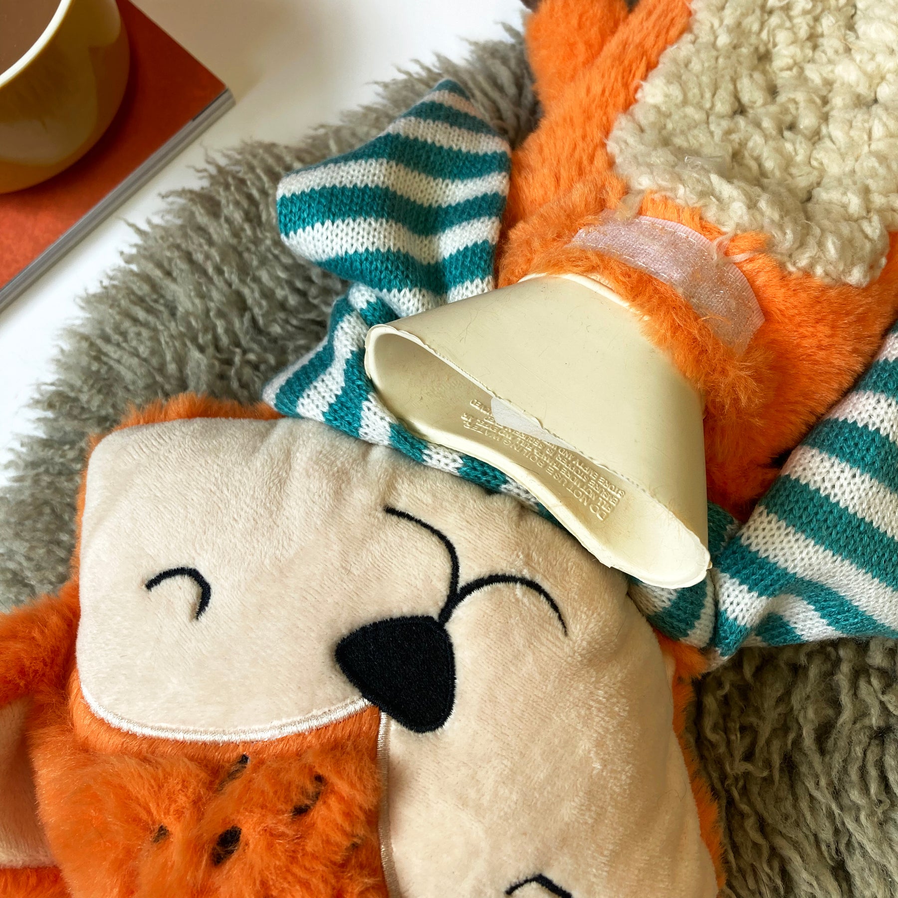 Secret Garden Long Fox Hot Water Bottle