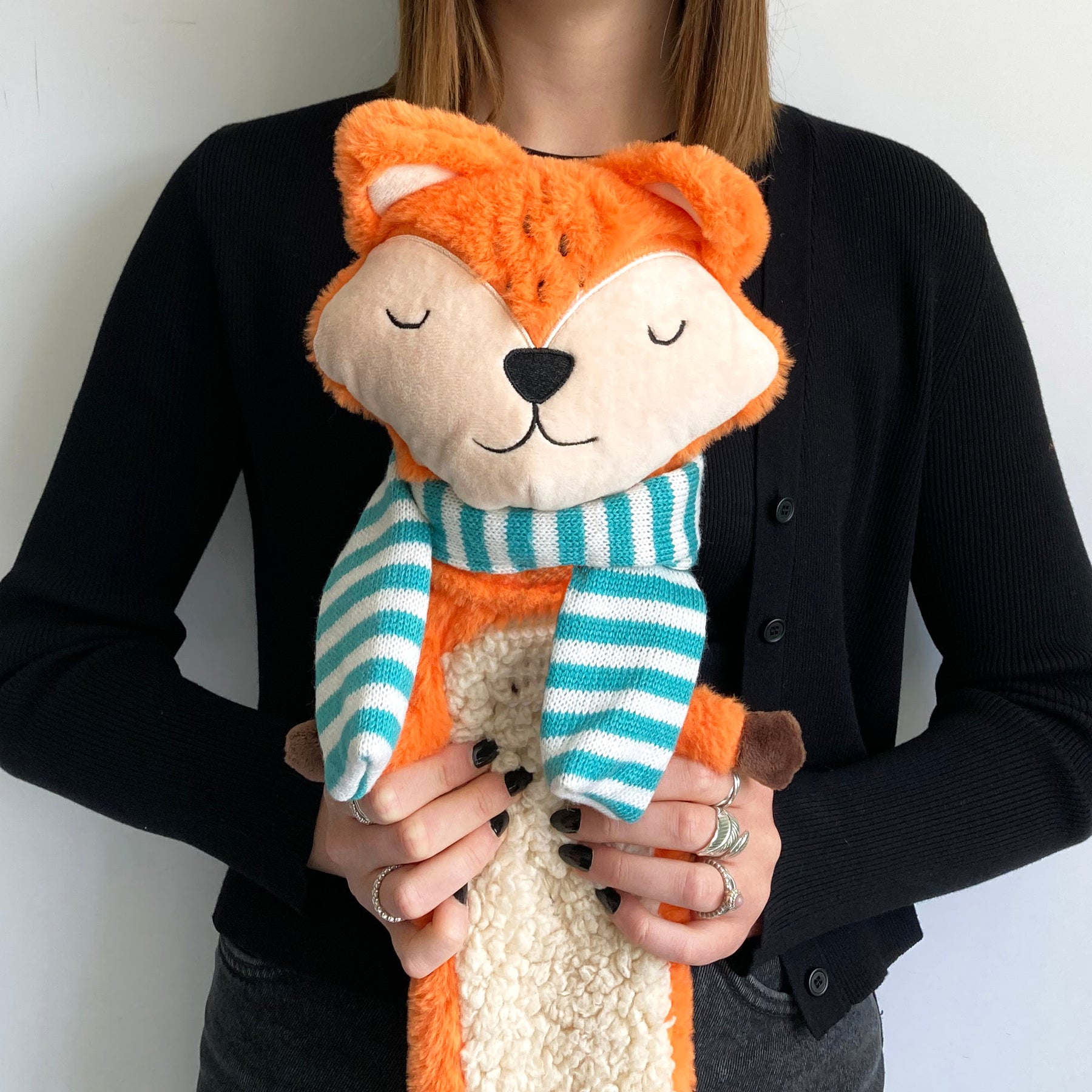 Secret Garden Long Fox Hot Water Bottle