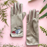 Secret Garden Embroidered Hedgehog Glove