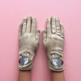 Secret Garden Embroidered Hedgehog Glove