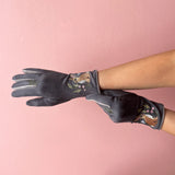 Secret Garden Embroidered Rabbit Gloves