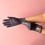 Secret Garden Embroidered Rabbit Gloves