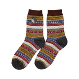 Secret Garden Hedgehog Fair Isle Socks