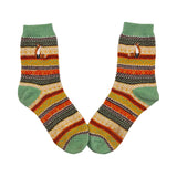 Secret Garden Fox Fair Isle Socks