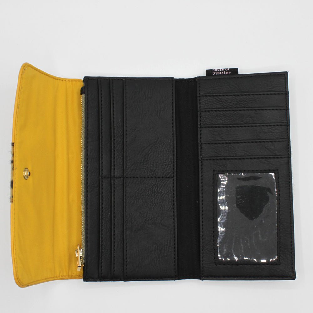 Animal Leopard Print Wallet - House of Disaster