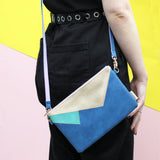 Animal Print Gold Clutch Bag - House of Disaster