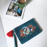 Coral Fish Clutch Bag - House of Disaster