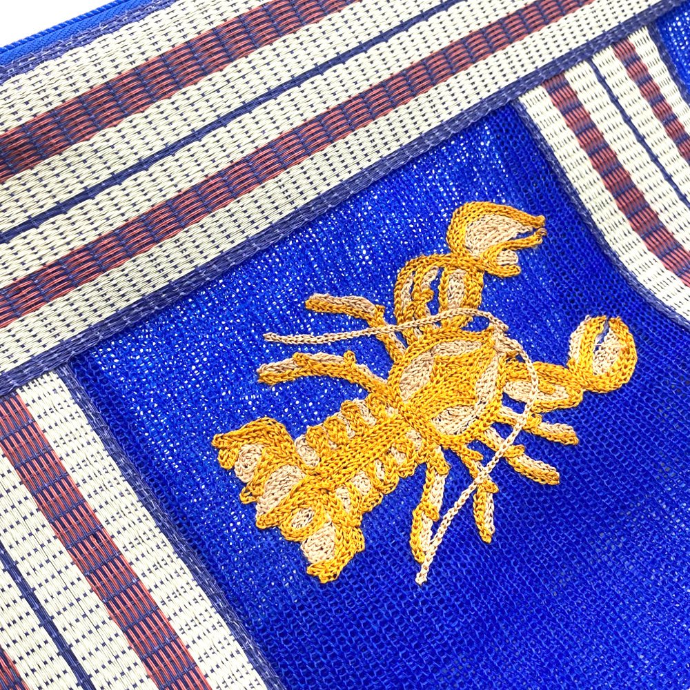Coral Lobster Recycled Pouch - House of Disaster
