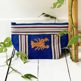 Coral Lobster Recycled Pouch - House of Disaster