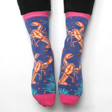 Coral Lobster Socks - House of Disaster