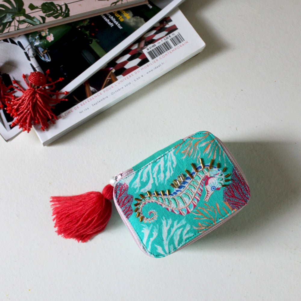 Coral Seahorse Box - House of Disaster