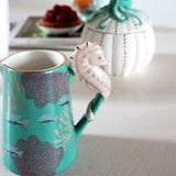 Coral Seahorse Jug - House of Disaster
