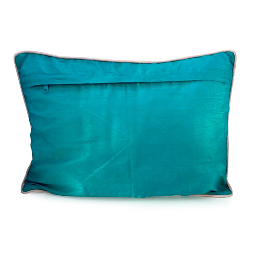 Coral Velvet Seahorse Cushion - House of Disaster