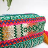 Embellished Pouch Bag - Turquoise - House of Disaster