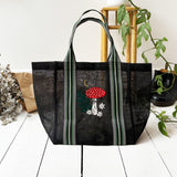 Forage Black Recycled Shopper - House of Disaster