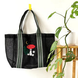 Forage Black Recycled Shopper - House of Disaster
