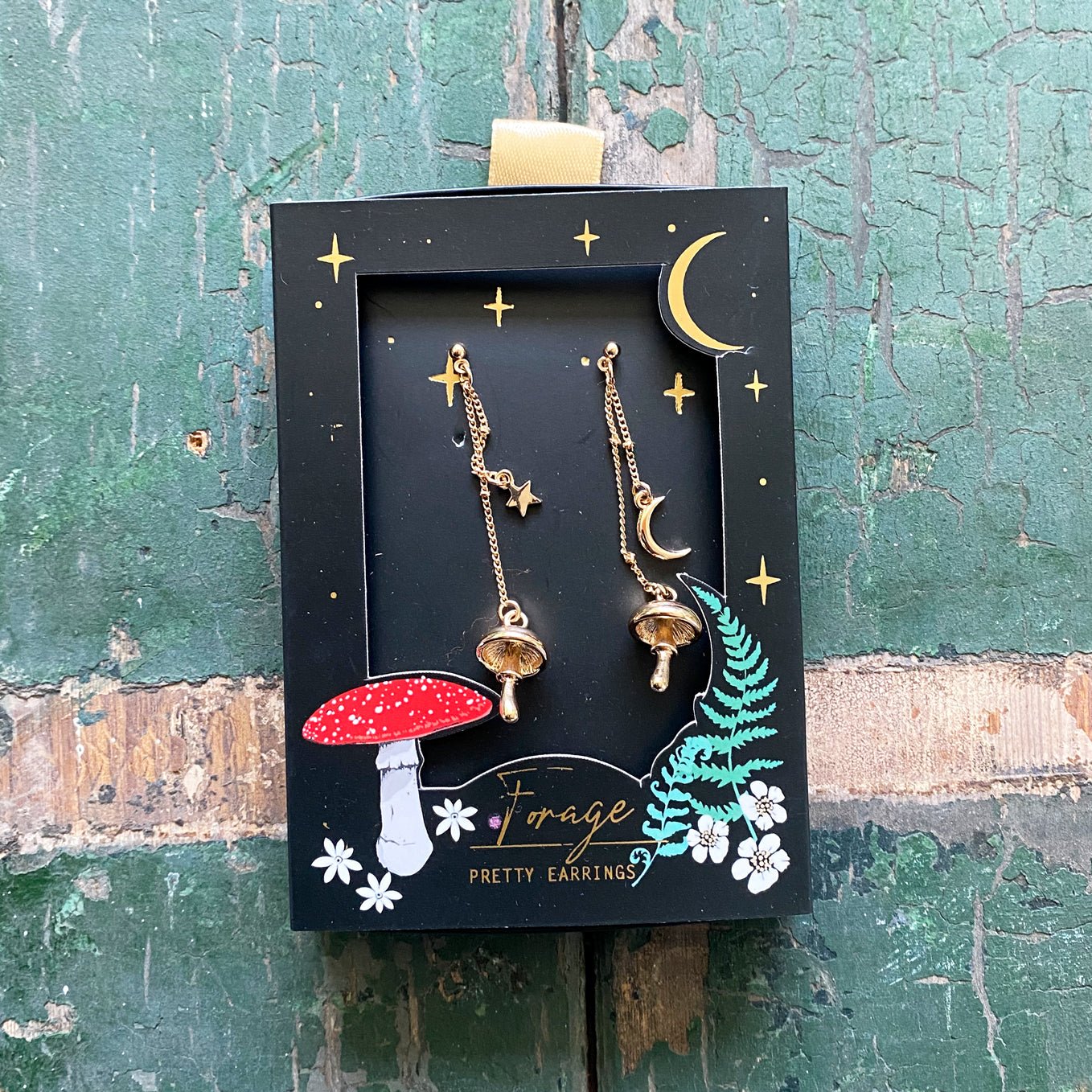 Forage Gold Earrings - House of Disaster