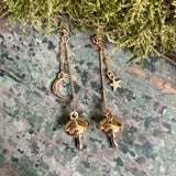 Forage Gold Earrings - House of Disaster
