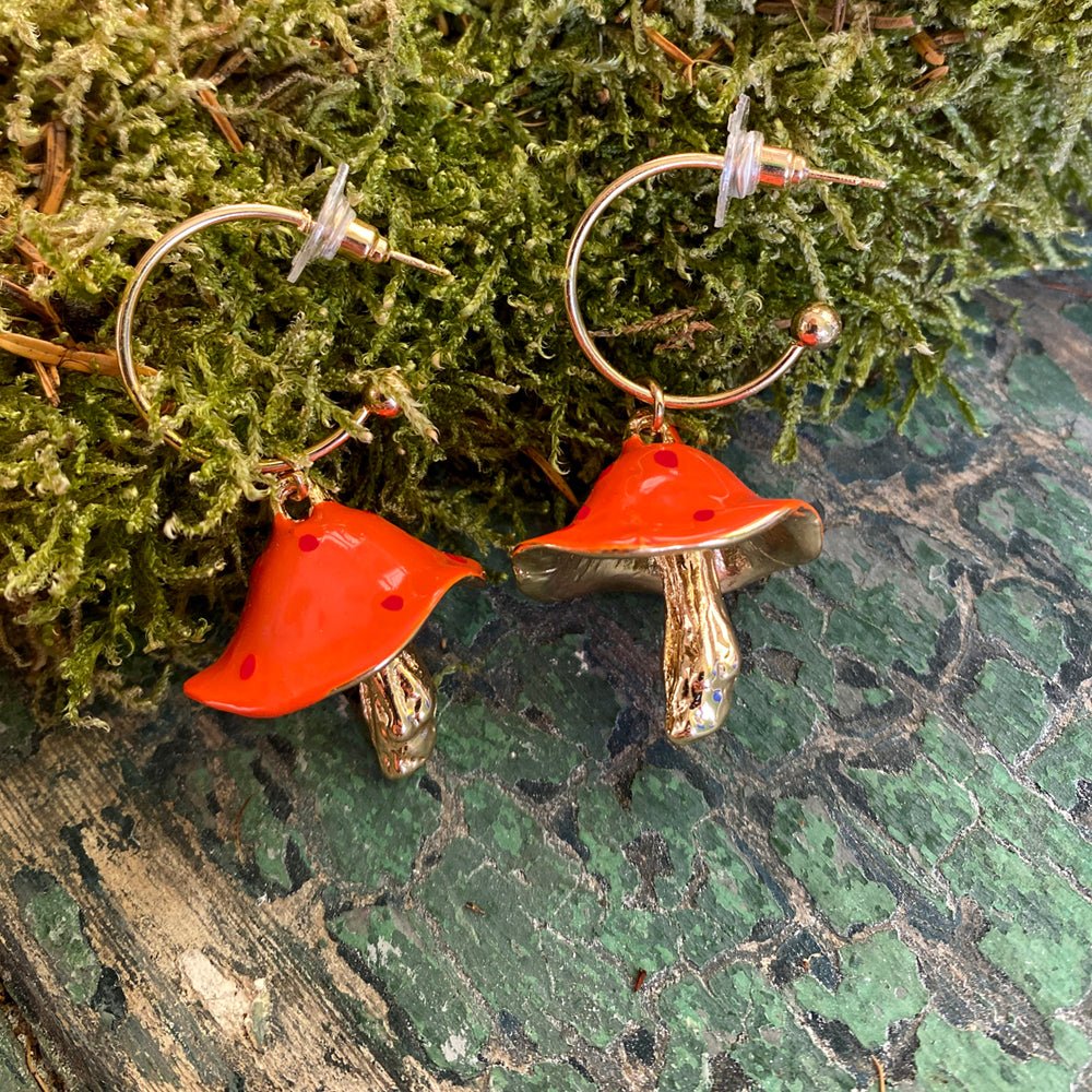 Forage Red Earrings - House of Disaster