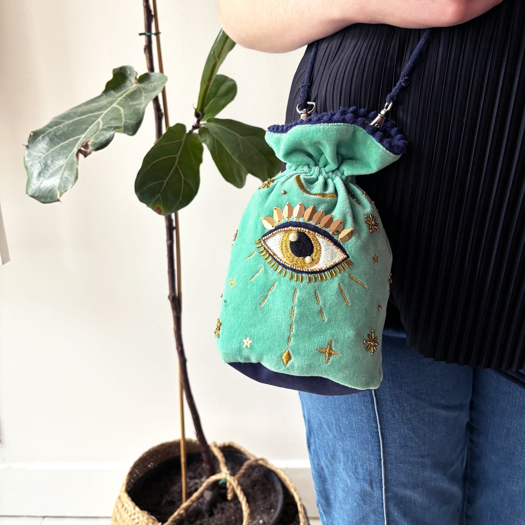 Glimmer Drawstring Pouch - House of Disaster