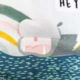 Little Arc Hippo Drawstring Bag - House of Disaster