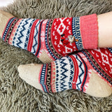 Moomin Fair Isle Little My Socks - House of Disaster