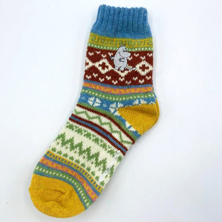 Moomin Fair Isle Moomin Socks - House of Disaster