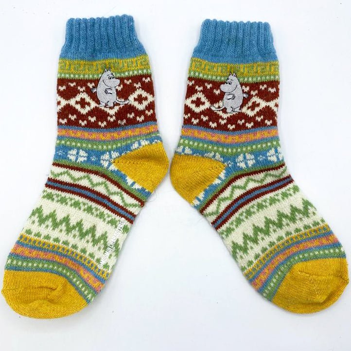 Moomin Fair Isle Moomin Socks - House of Disaster