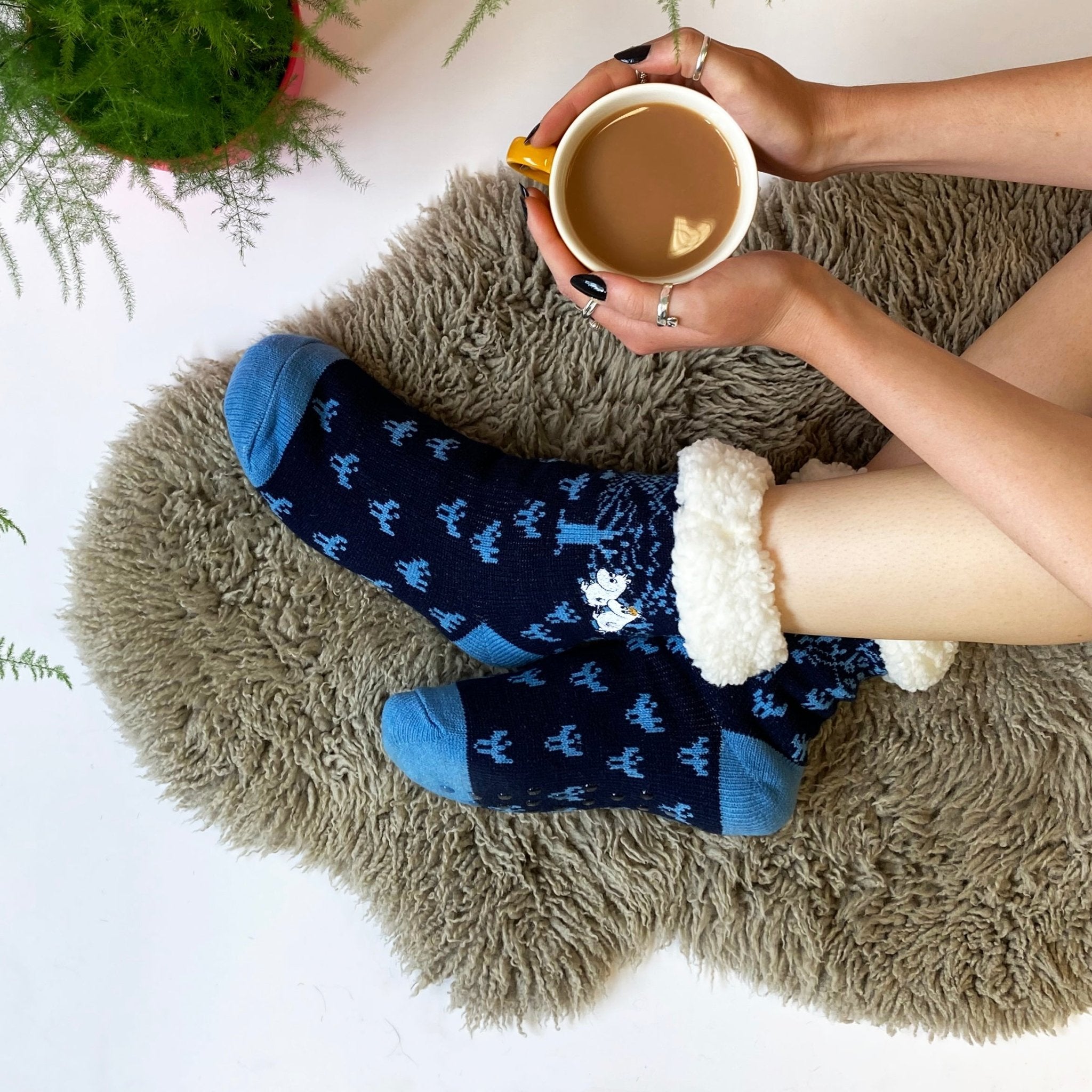 Moomin 'Forest' Slipper Socks - House of Disaster
