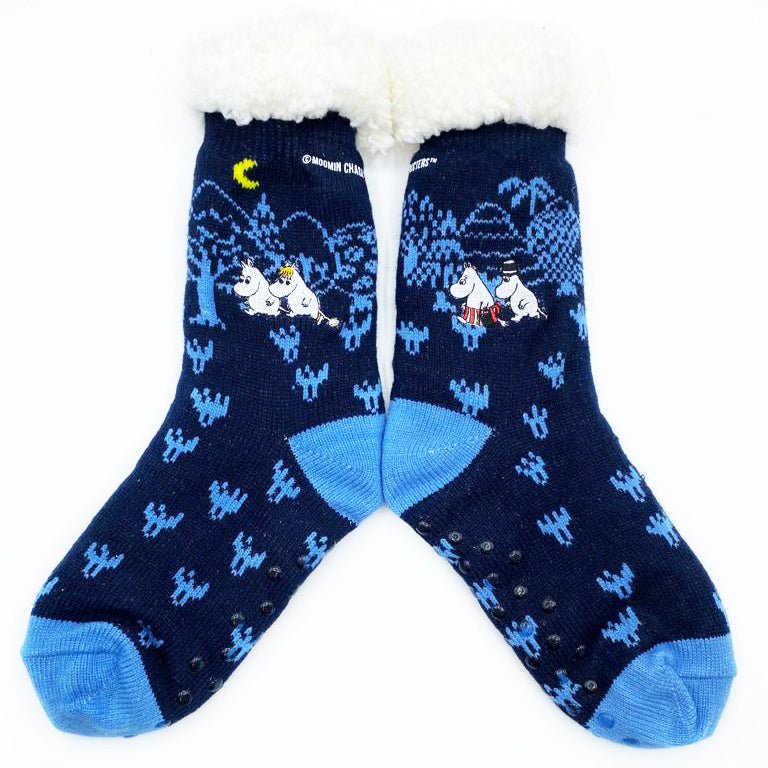 Moomin 'Forest' Slipper Socks - House of Disaster