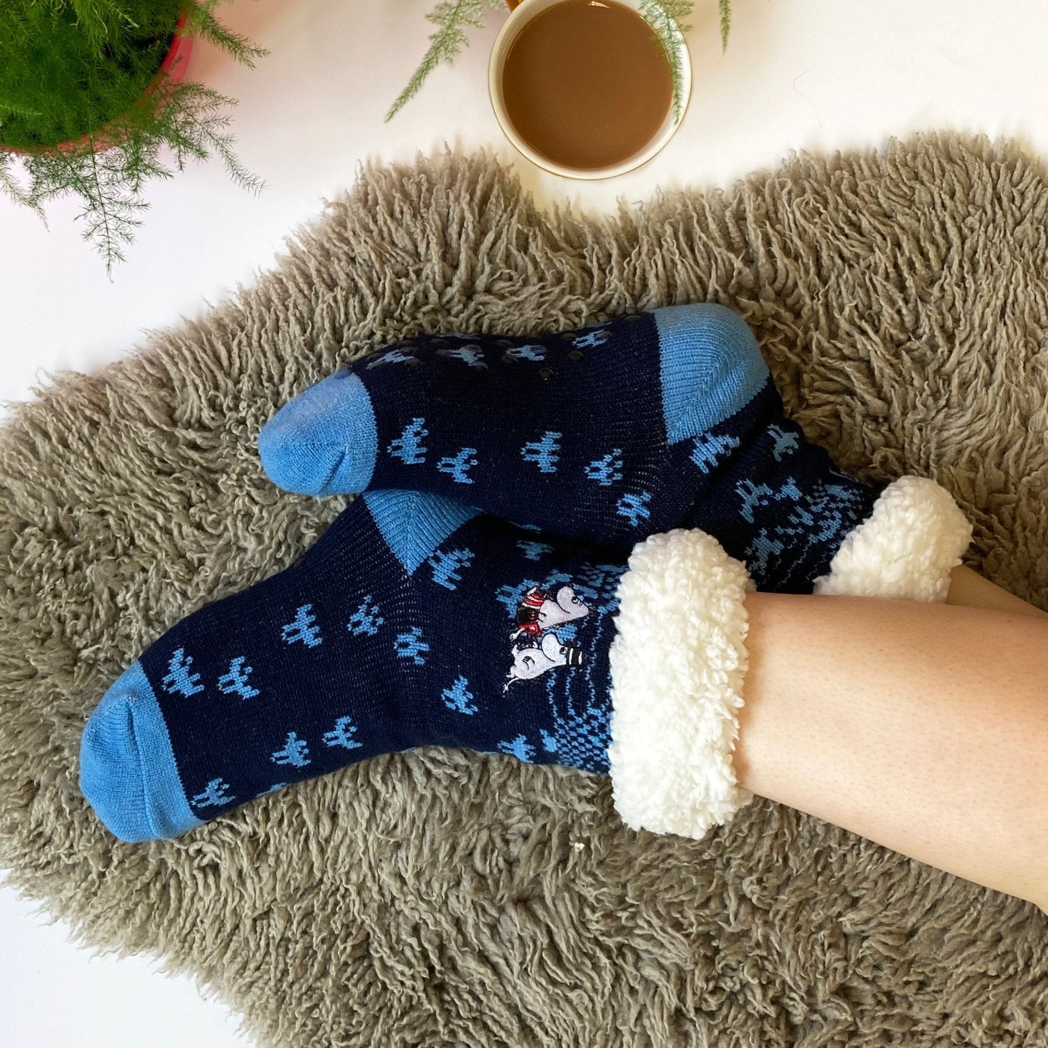Moomin 'Forest' Slipper Socks - House of Disaster