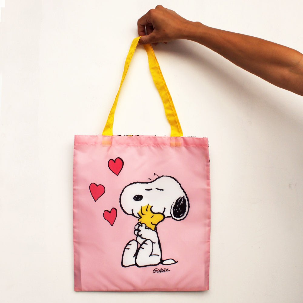 Peanuts 'Love' Eco Shopper - House of Disaster