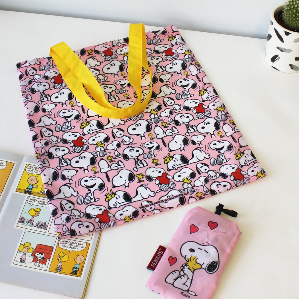 Peanuts 'Love' Eco Shopper - House of Disaster