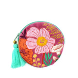 Posy Hot Pink Round Purse - House of Disaster