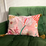 Posy Light Pink Cushion - House of Disaster
