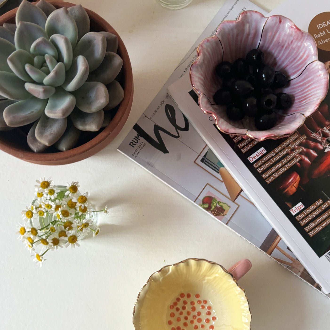 Posy Pink Bowl - House of Disaster