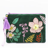 Posy Teal Clutch Bag - House of Disaster