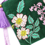 Posy Teal Clutch Bag - House of Disaster