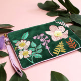 Posy Teal Clutch Bag - House of Disaster